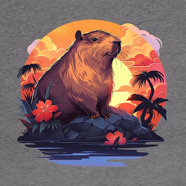 capybara by piratesnow